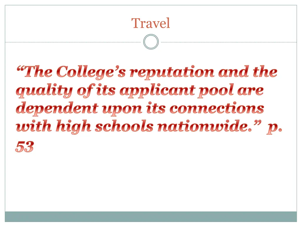 travel