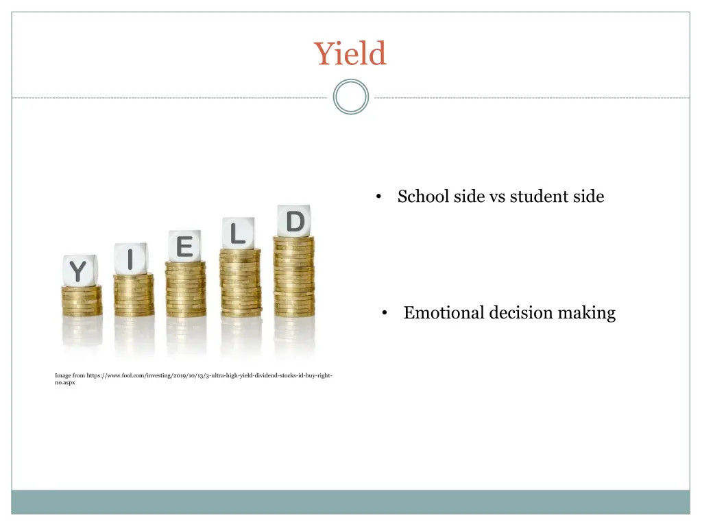 yield 1
