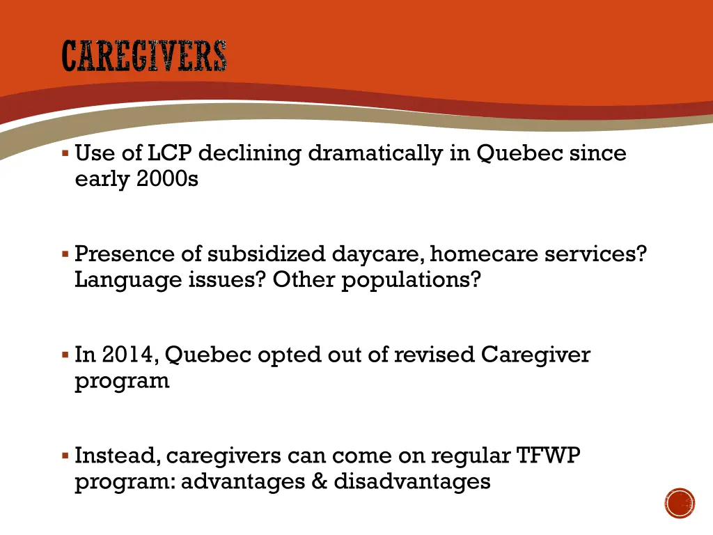 caregivers