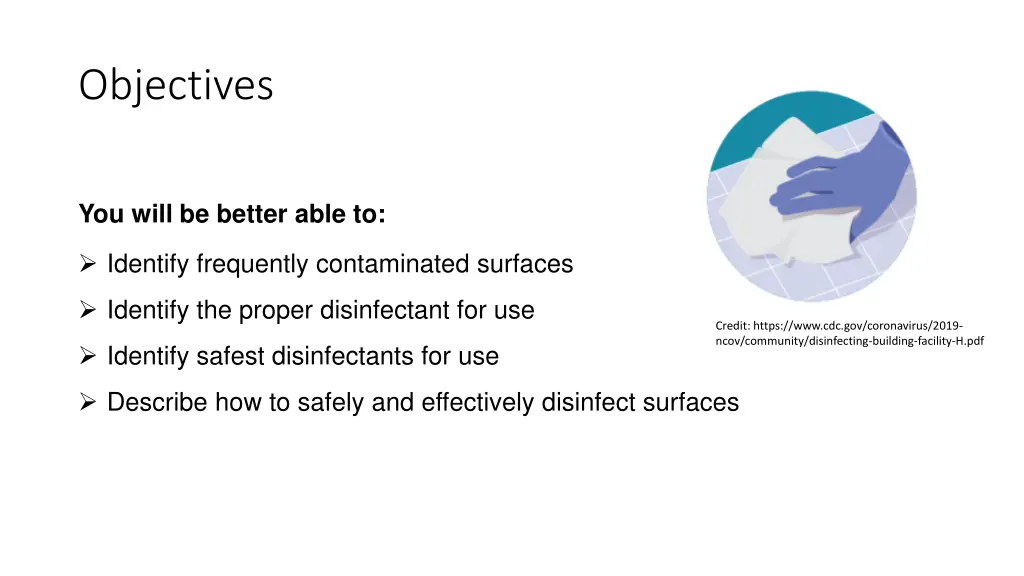 objectives