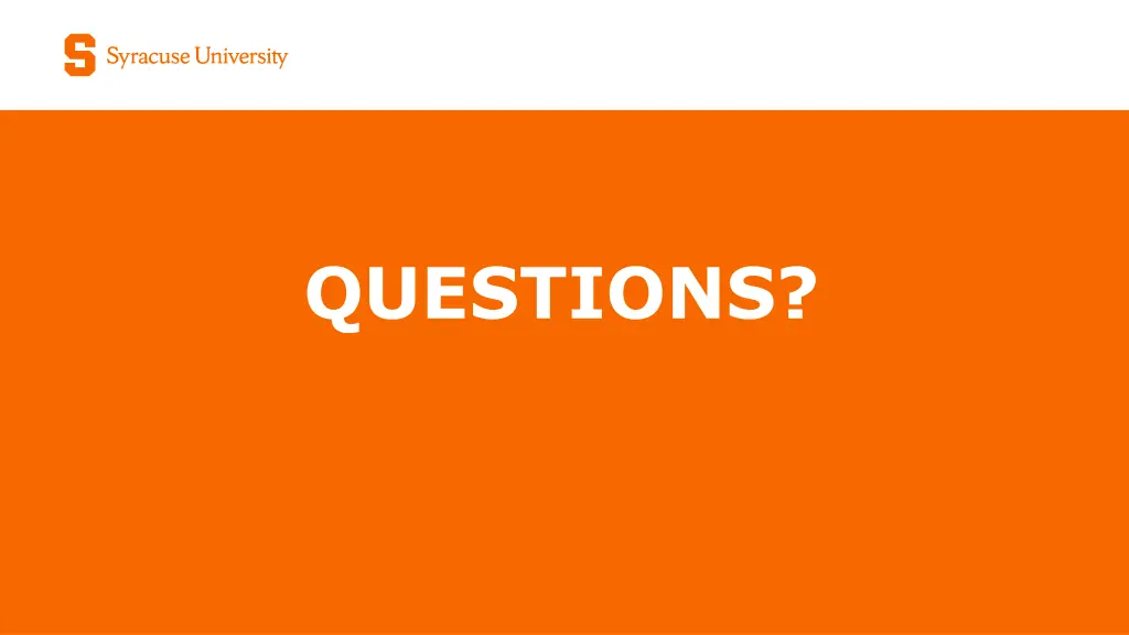 questions