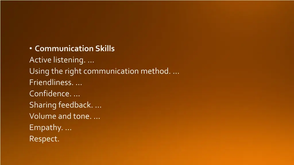 communication skills active listening using
