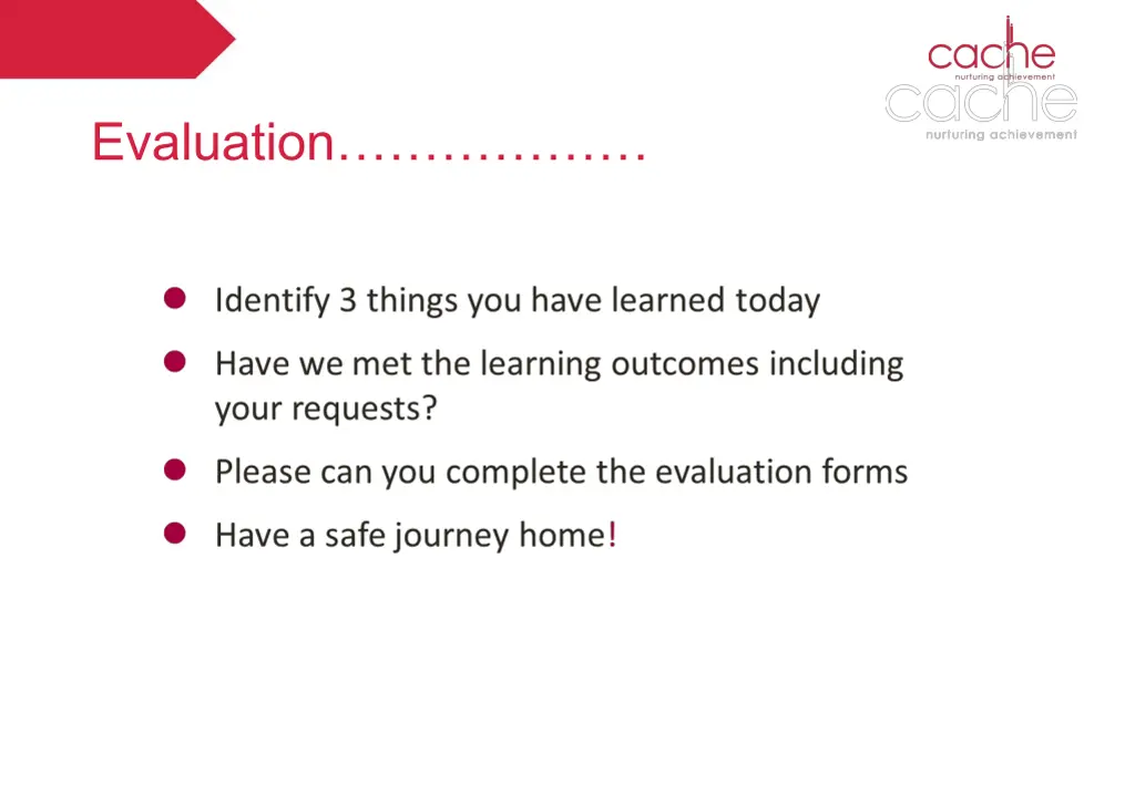 evaluation
