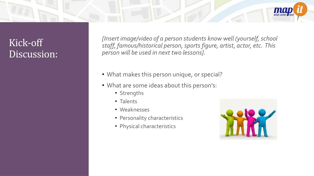 insert image video of a person students know well