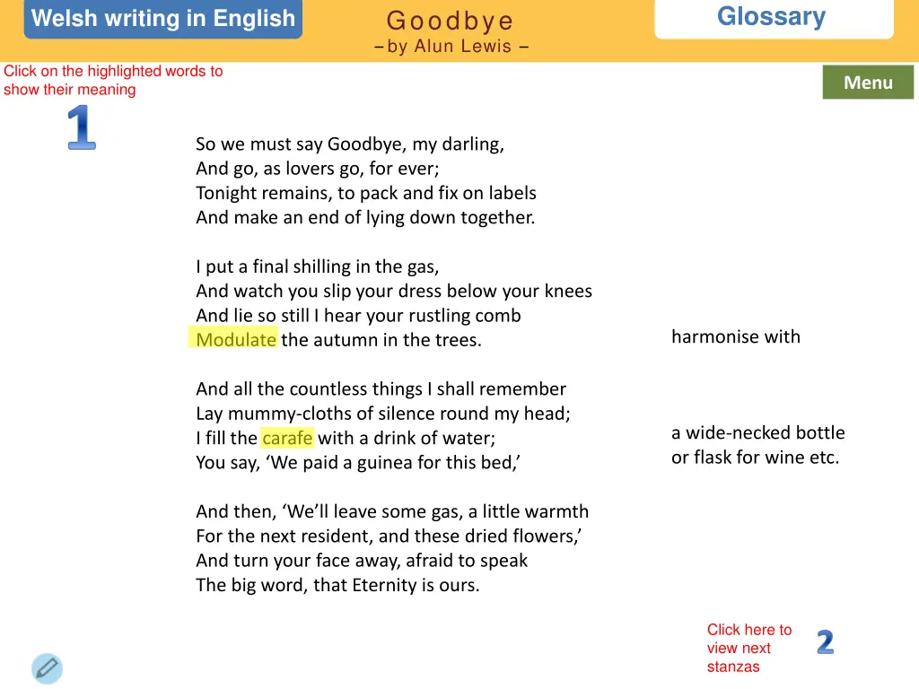 glossary