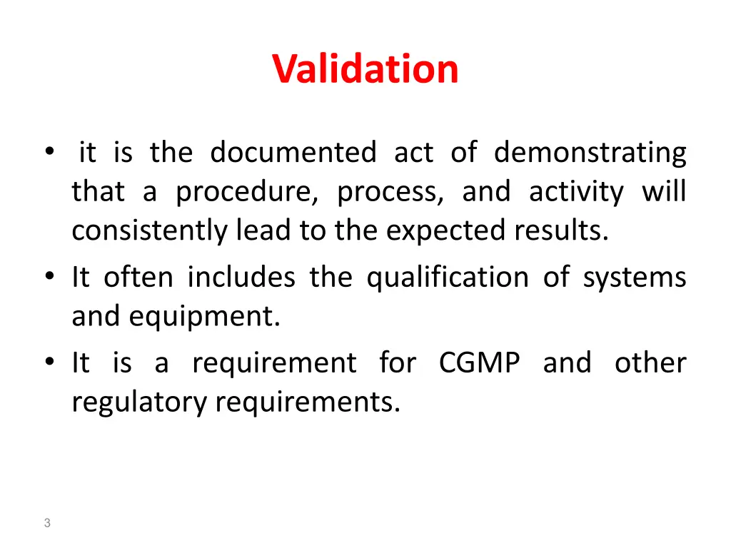 validation 1
