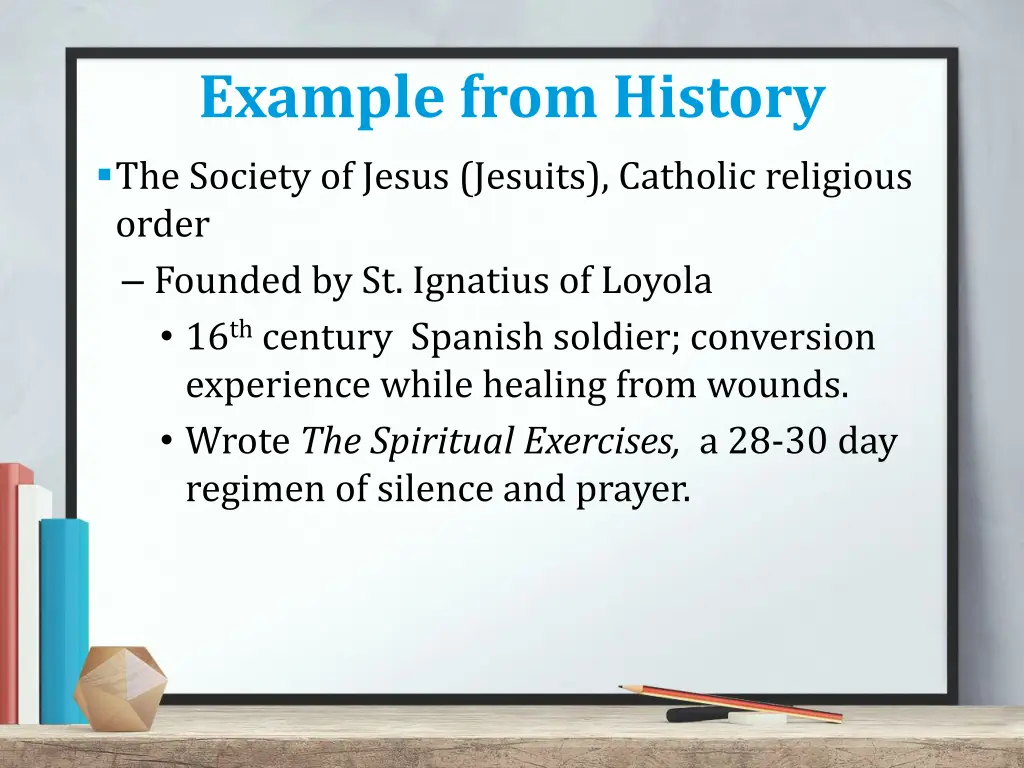 example from history