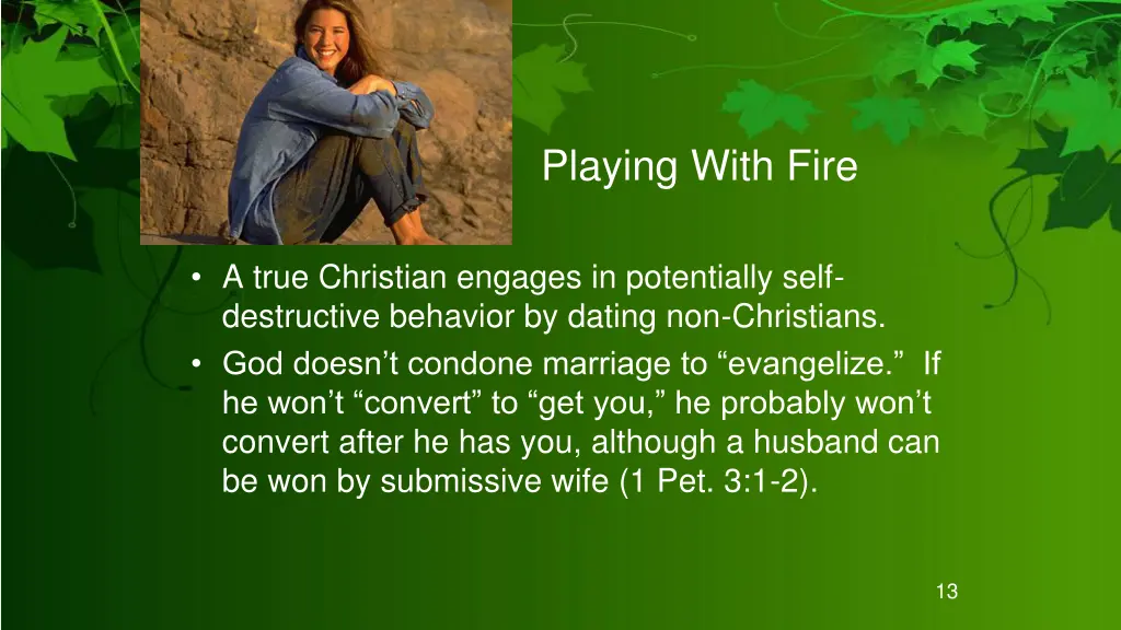 playing with fire