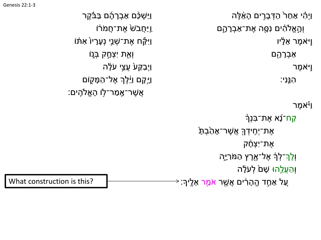 genesis 22 1 3 10