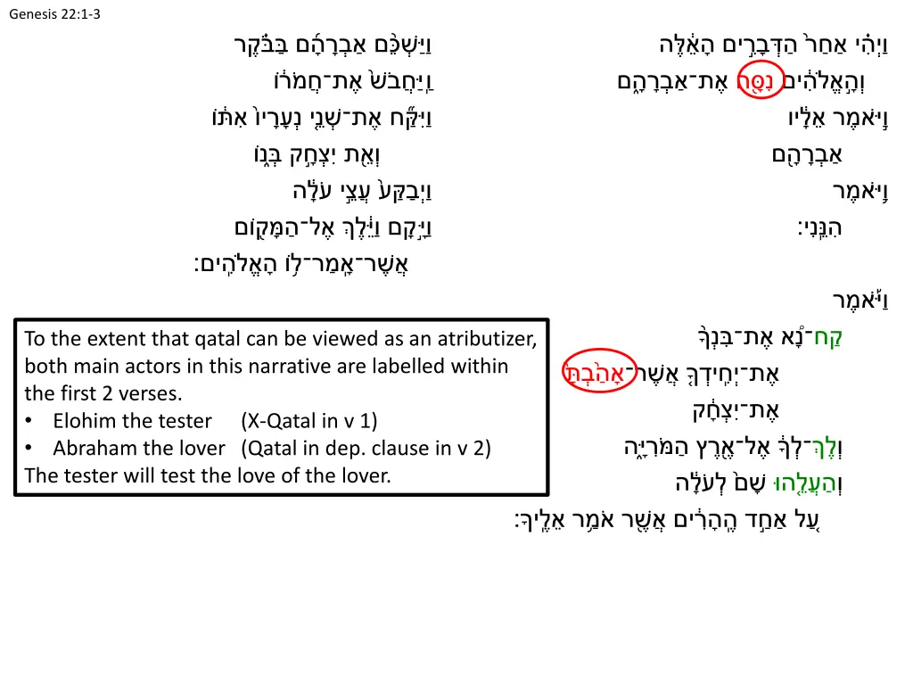 genesis 22 1 3 9
