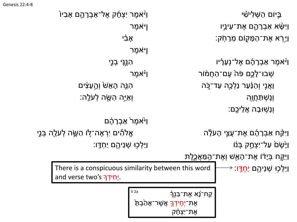 genesis 22 4 8 10