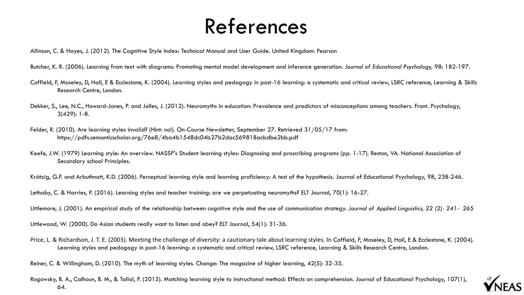 references