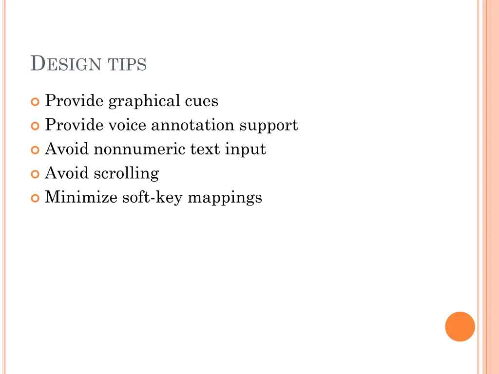 d esign tips