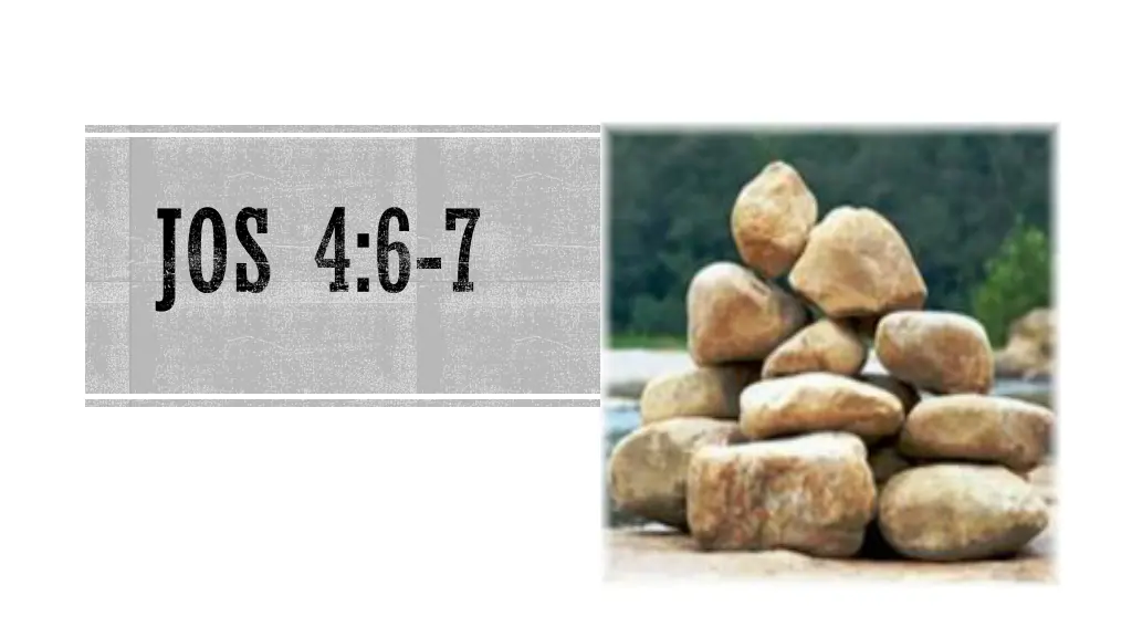 jos 4 6 7