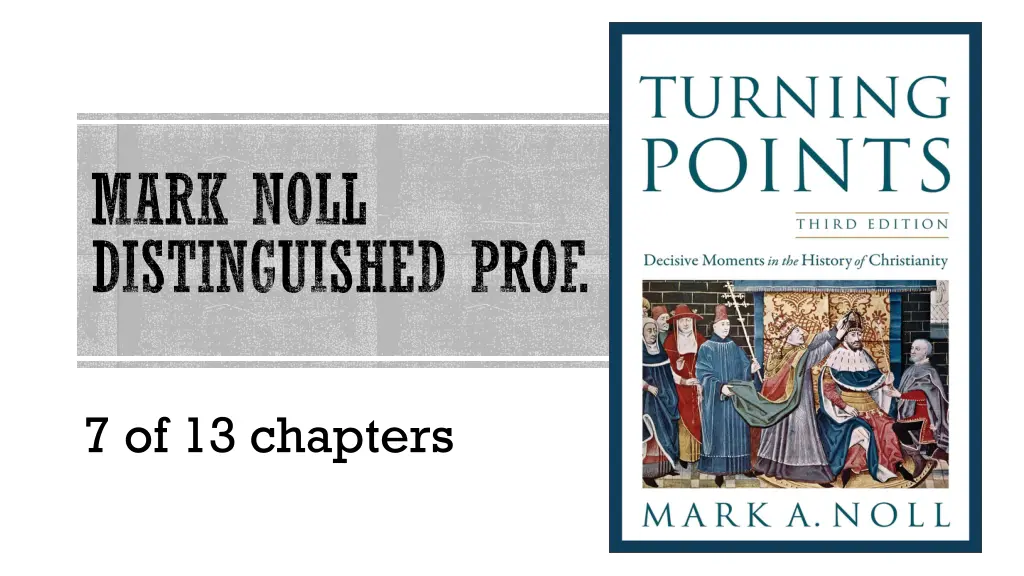 mark noll distinguished prof