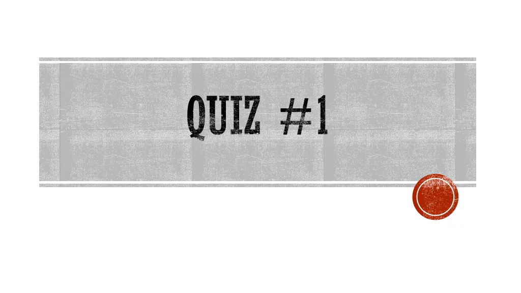 quiz 1