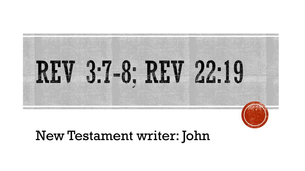 rev 3 7 8 rev 22 19