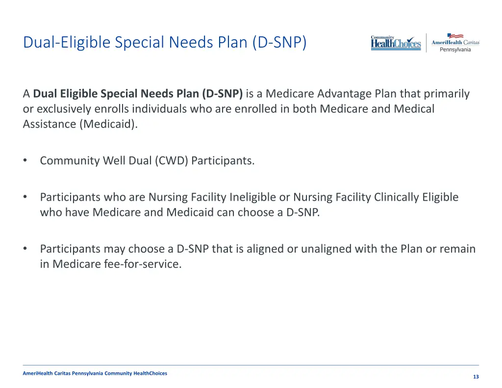 dual eligible special needs plan d snp