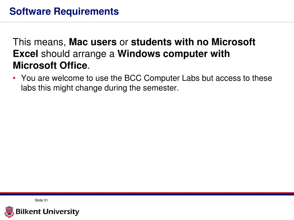 software requirements 1