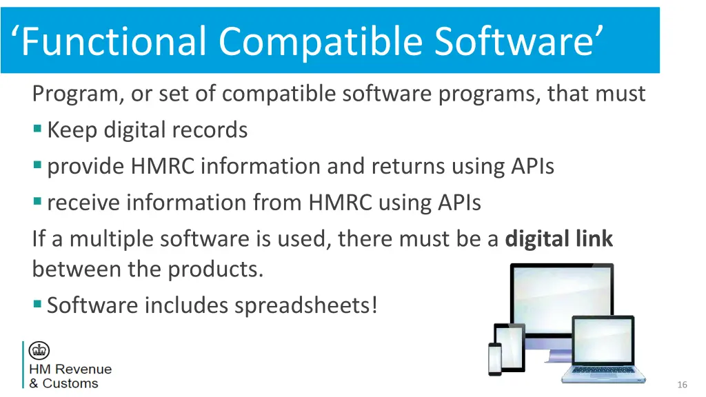 functional compatible software