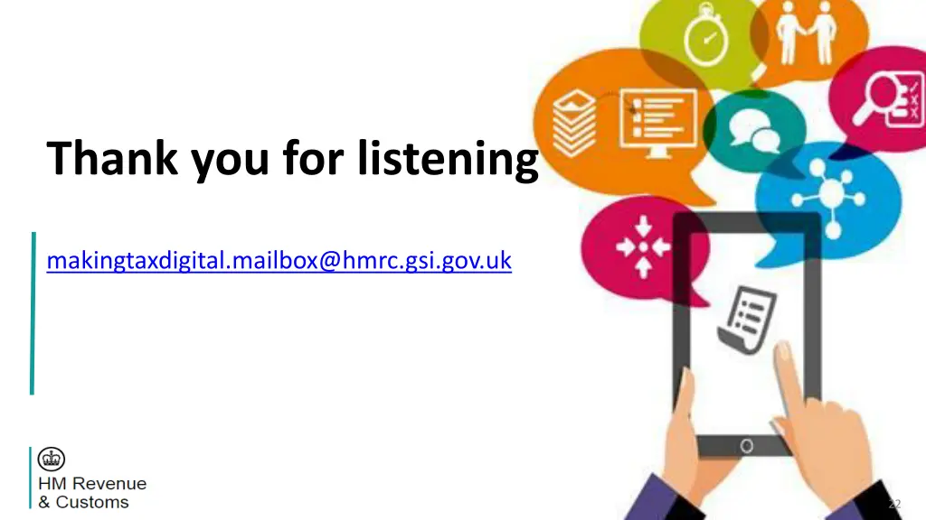 thank you for listening