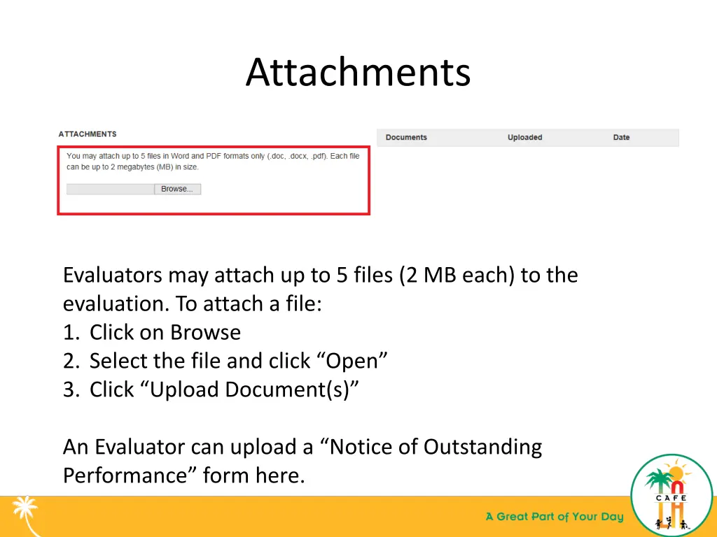attachments