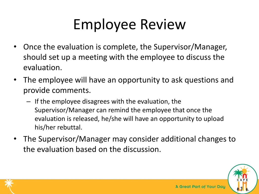 employee review