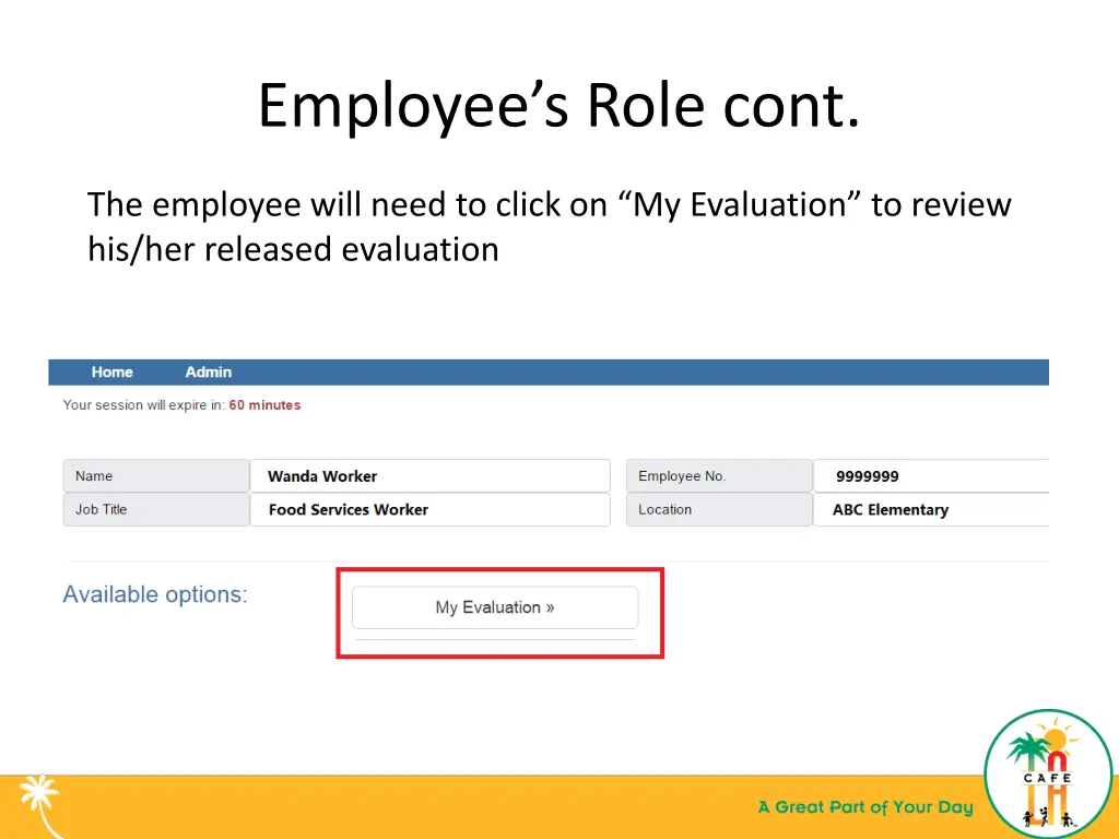 employee s role cont