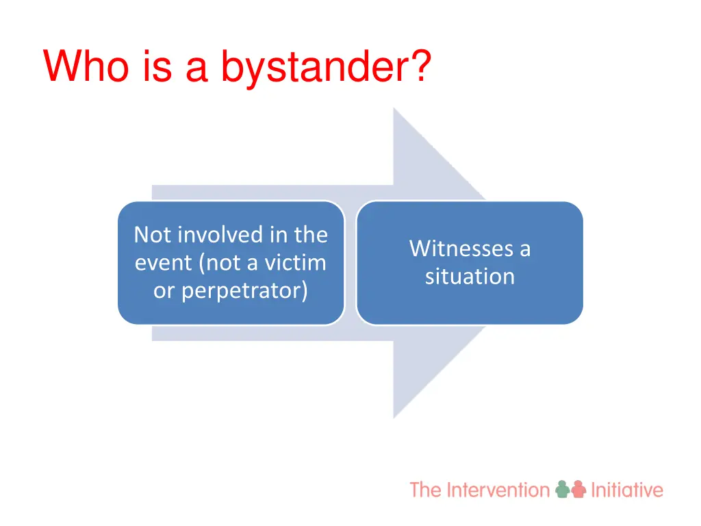 who is a bystander