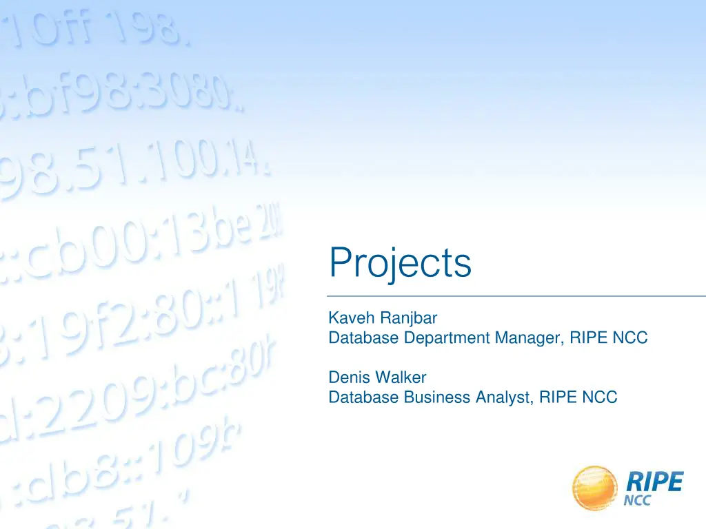 projects