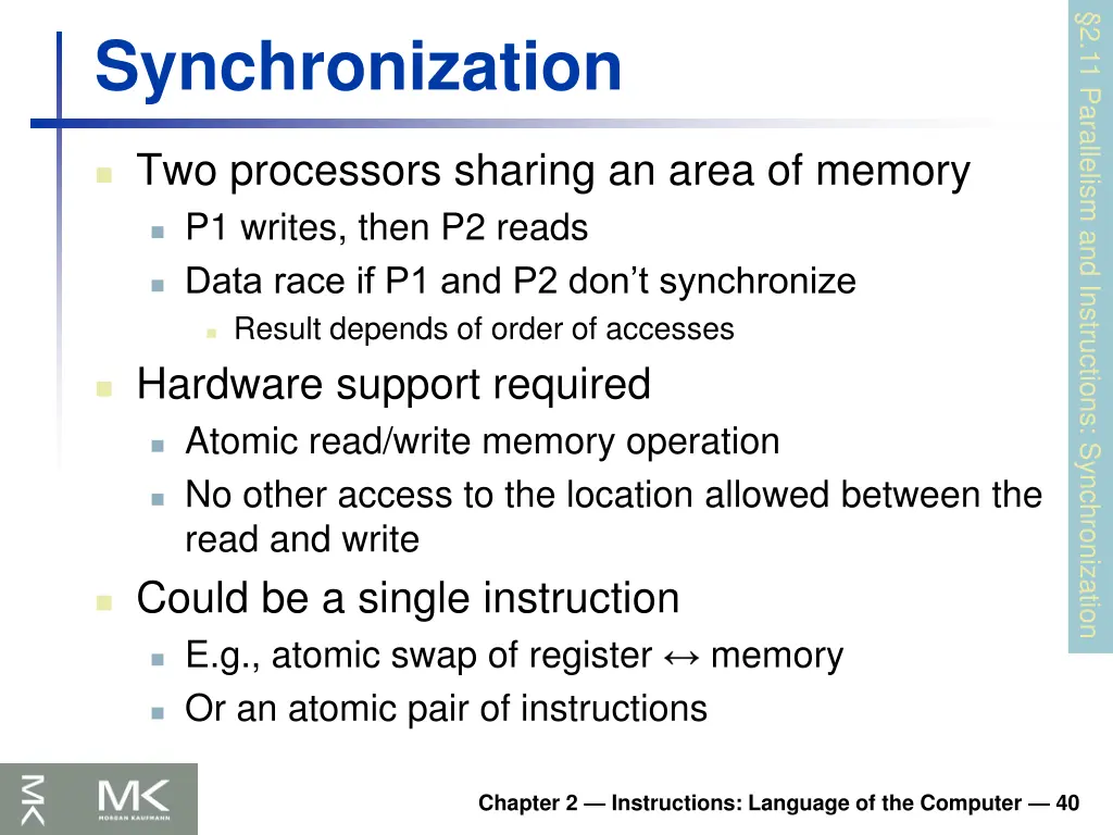 2 11 parallelism and instructions synchronization