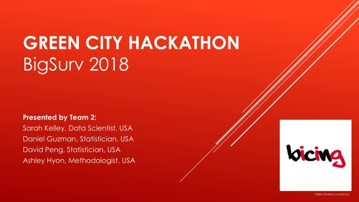 green city hackathon bigsurv 2018
