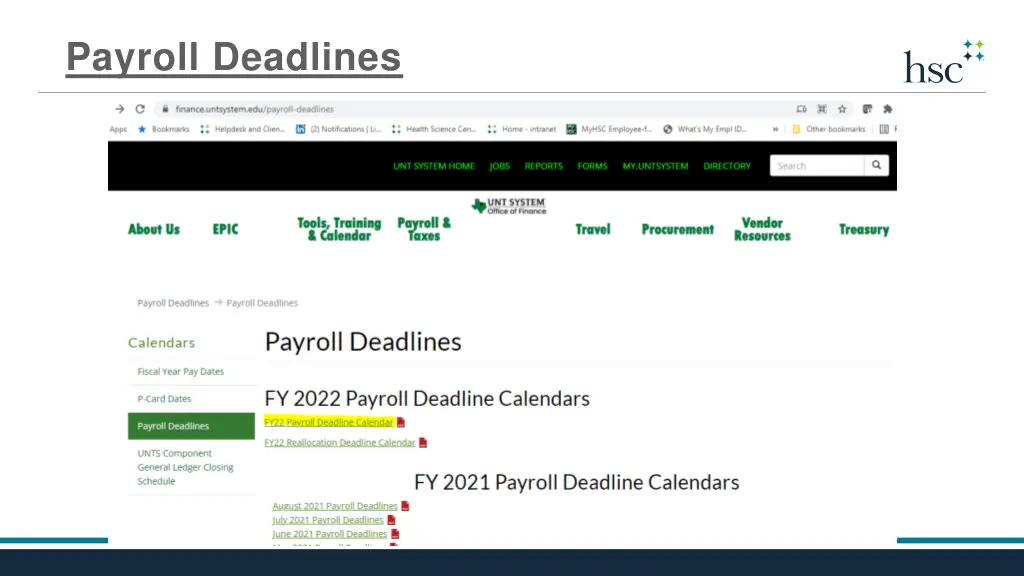 payroll deadlines