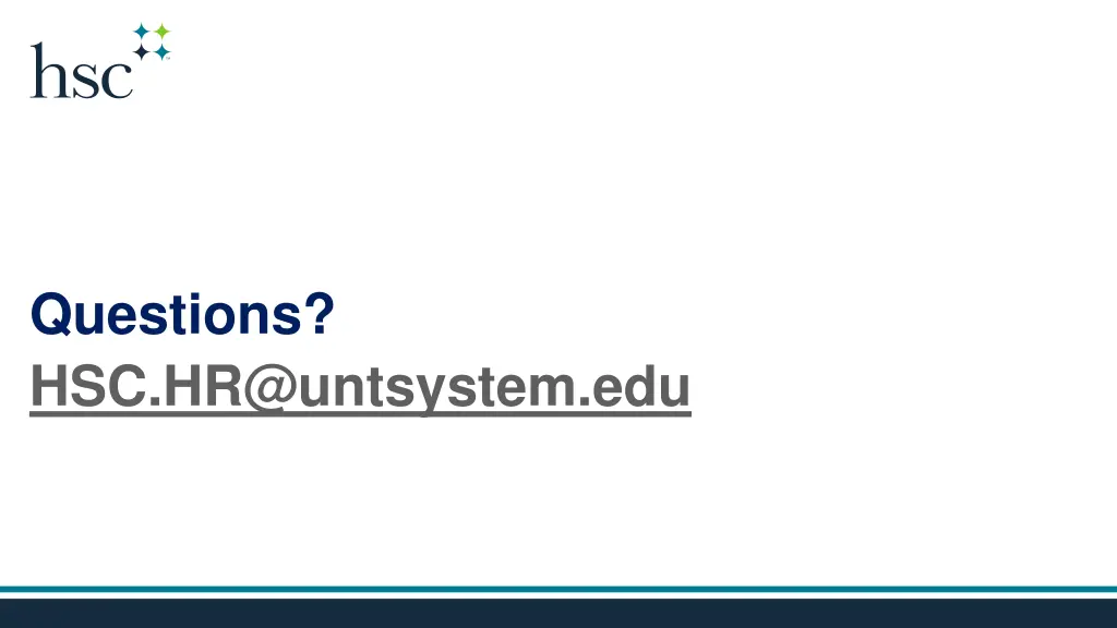 questions hsc hr@untsystem edu