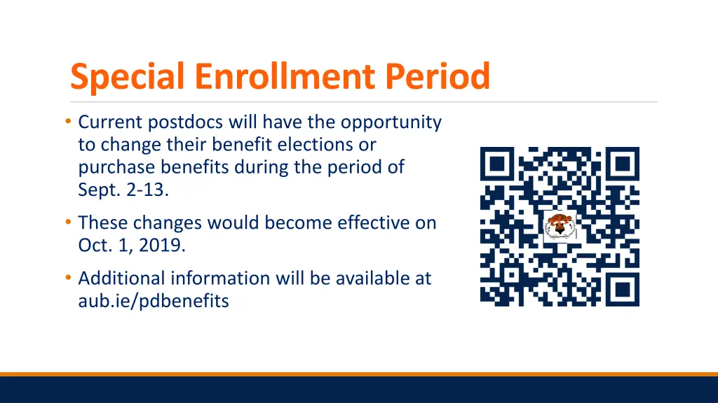special enrollment period