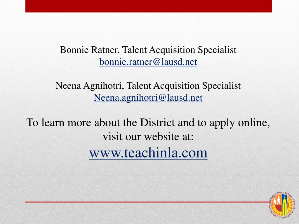 bonnie ratner talent acquisition specialist