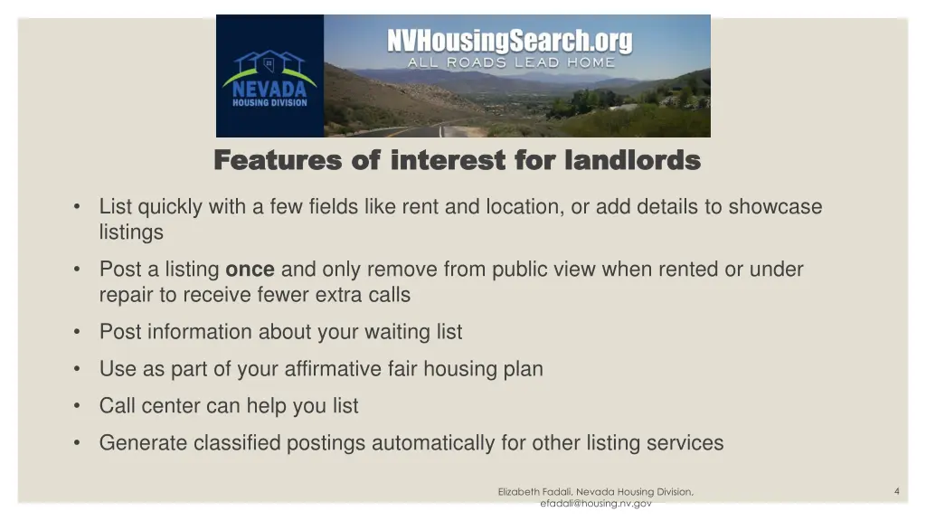 features of interest for features of interest