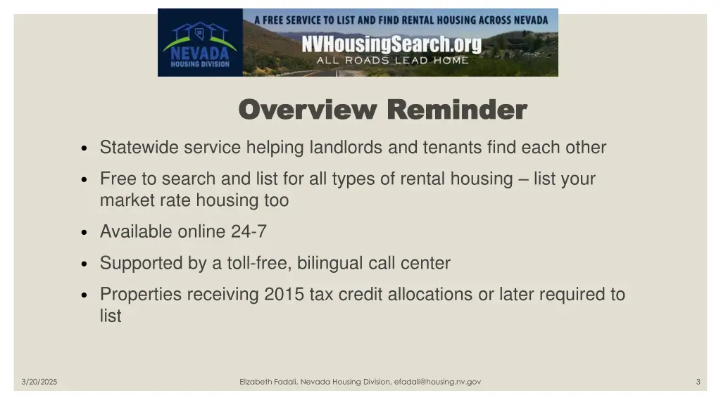 overview reminder overview reminder