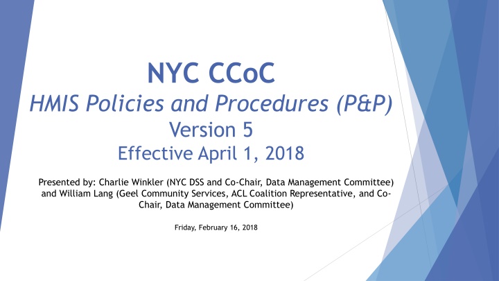 nyc ccoc