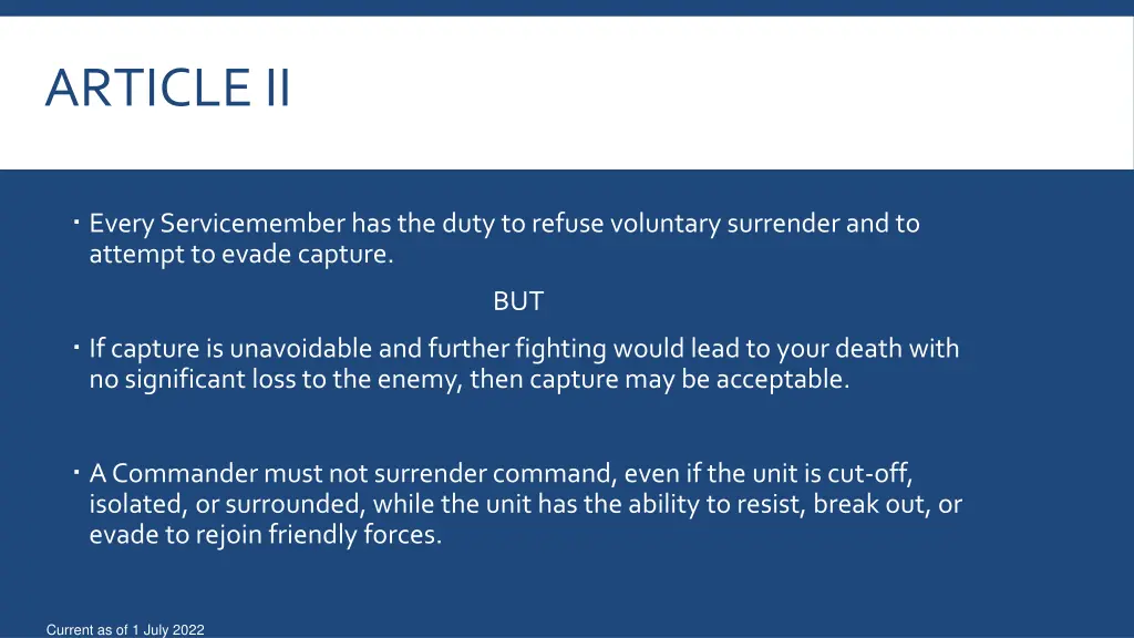article ii 1
