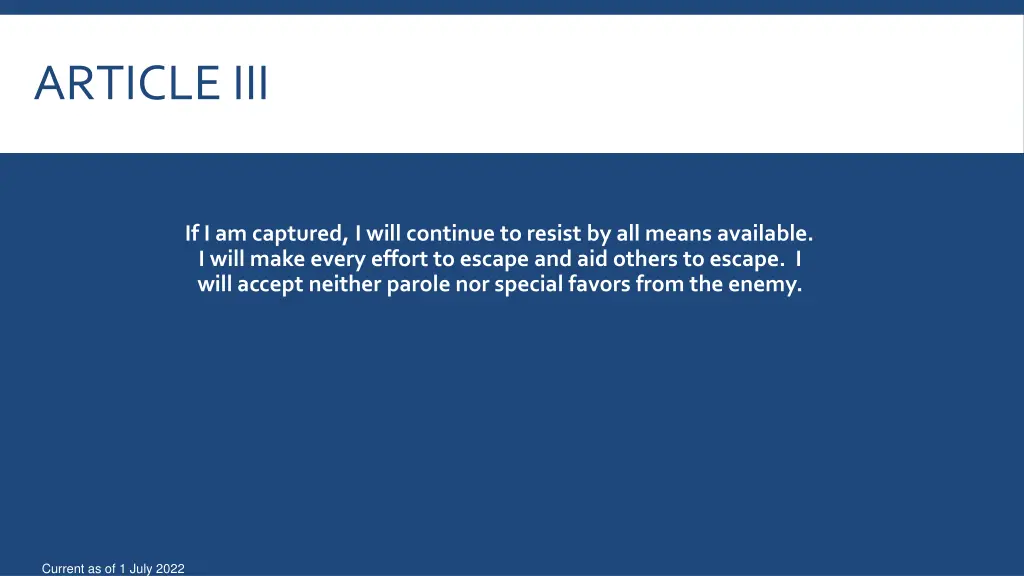 article iii