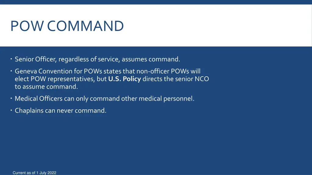 pow command