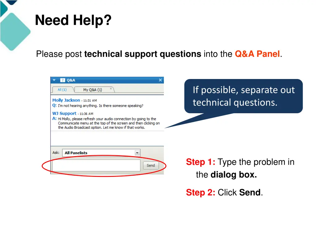 need help