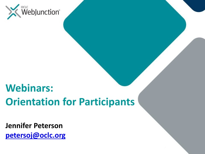 webinars orientation for participants