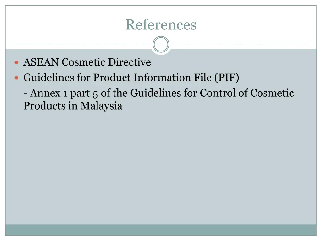 references