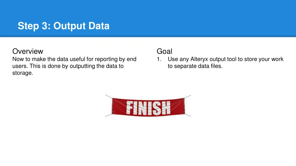 step 3 output data