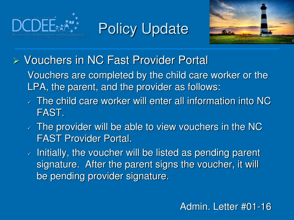 policy update 40