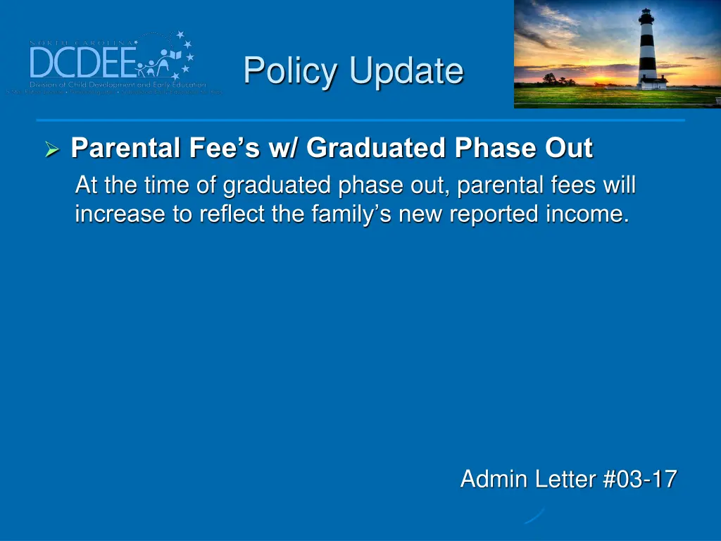 policy update 9