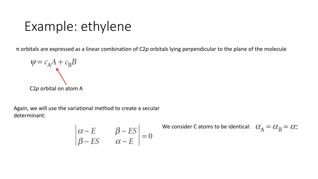 example ethylene