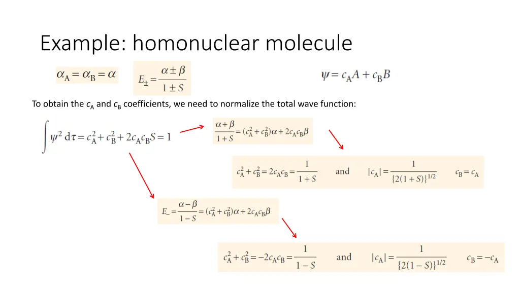 example homonuclear molecule 1